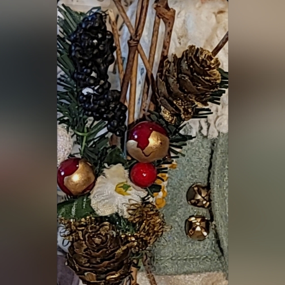 VINTAGE OLD WORLD & HOUSE OF HATTEN SANTA CLAUS CHRISTMAS ORNAMENTS - Picture 4 of 8